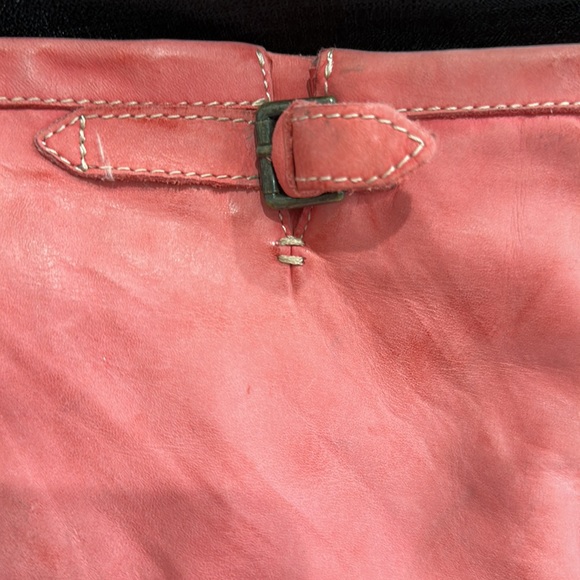 Soft Coral Leather Boots (Sahali) - Picture 3 of 5